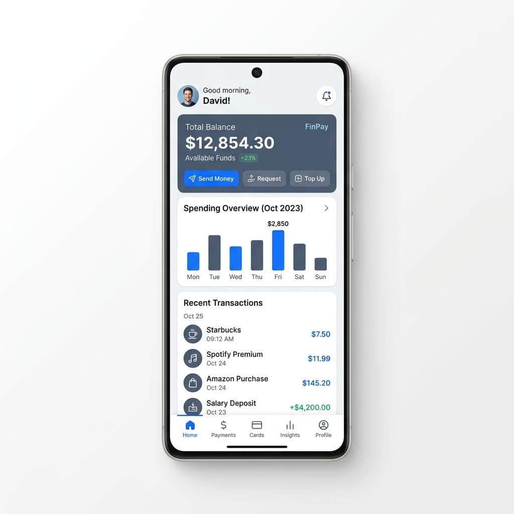 Finpik App Dashboard